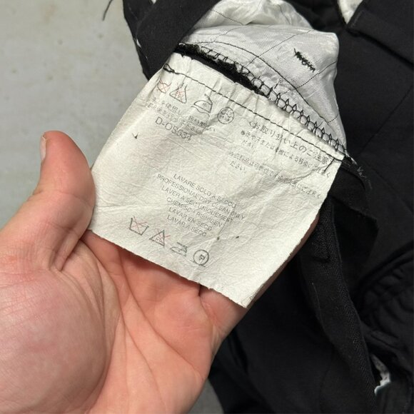 Dolce & Gabanna Dress Pants Stretch Black Wool Trousers Made in Italy 34x29 - Picture 6 of 9